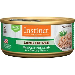 Instinct Flaked Lamb Entrée Wet Cat Food - 5.5 Ounces, 12 Pack