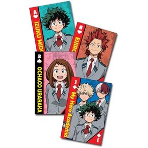 Great Eastern Entertainment My Hero Academia - أوراق لعب جماعية للزي المدرسي