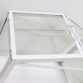 PIAOLGYI Card Slot Panel for Wishing Well IKEA Socker, Acrylic Card Slot Panel for Mini IKEA Socker Greenhouse Cabinet (ONLY Card Slot Panel)