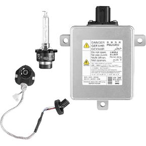 W3T19371 Xenon Headlight Ballast with Igniter and D2S Bulb Compatible with Acura TL TL-S TSX ILX ZDX MDX Honda Accord CR-Z Odyssey Mazda CX-5 CX-9 3 5 Outlander Lancer Evolution