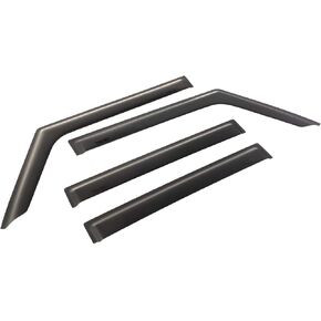 Rugged Ridge | Window Visors, Matte Black | 11349.17 | Fits 2018-2024 Jeep Wrangler JL; 2020-2024 Jeep Gladiator JT in Saudi Arabia