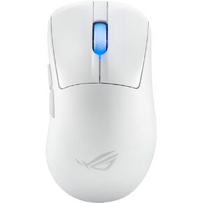 ASUS ROG Keris Wireless AimPoint Gaming Mouse, Tri-mode connectivity (2.4GHz RF, Bluetooth, Wired), 36000 DPI sensor, 5 programmable buttons, ROG SpeedNova, Replaceable switches, Paracord cable, Black