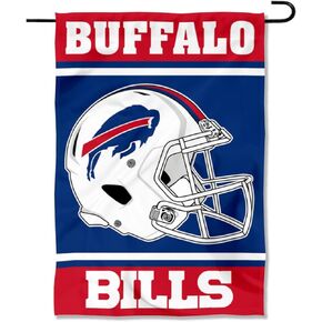Buffalo Bills Helmet Double Sided Garden Banner Flag