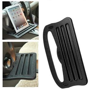 Car Rest Tablet Stand Dining Table Steering Wheel Tray Drink Holder for Pad Laptop Writing Dining Drink