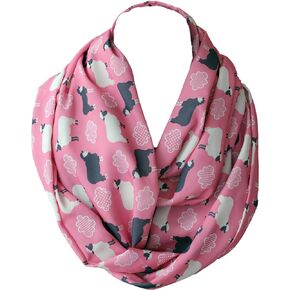 Animal-Inspired Fashion Accessories Collection: Hummingbird Scarf, Bee Scarves, Women Infinity Scarf, Fox Gifts, Sheep Scarf
