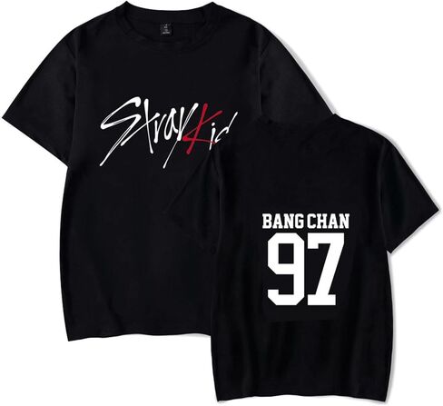 تي شيرت Kpop Jisung Felix Hyunjin Woojin Minho تي شيرت للجنسين تي شيرت in Kuwait