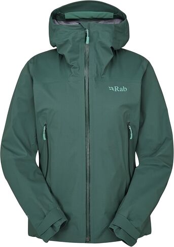 RAB Women's Firewall Light Jacket Lightweight Waterproof Hooded Coat for Hiking & Trekking in Saudi Arabia