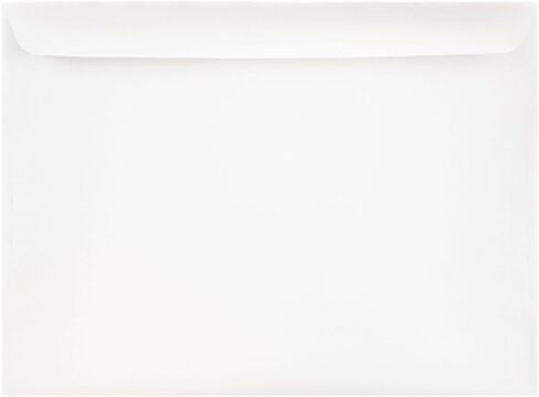 JAM PAPER 9 1/2 x 12 5/8 Booklet Commercial Envelopes - White - 50/Pack in Saudi Arabia