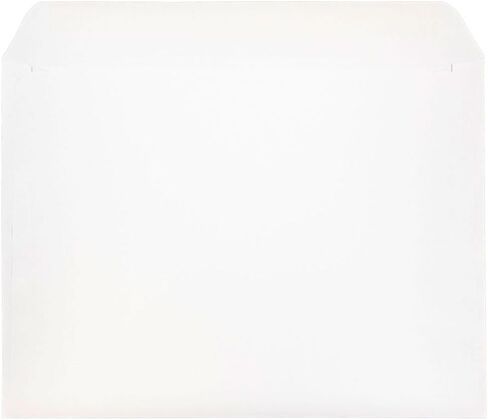 JAM PAPER 9 1/2 x 12 5/8 Booklet Commercial Envelopes - White - 50/Pack in Saudi Arabia