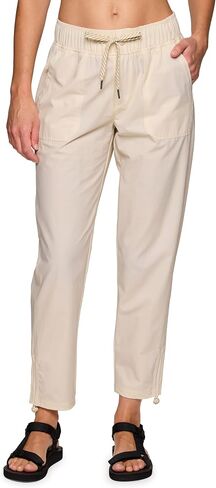 Avalanche Women's Woven Ankle Pant Breathable Quick Drying Outdoors Hiking Pant with Pockets in Saudi Arabia