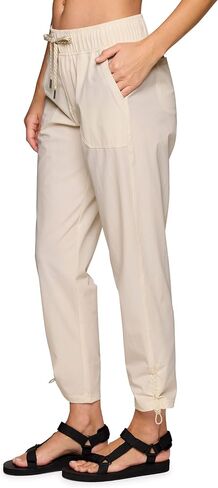 Avalanche Women's Woven Ankle Pant Breathable Quick Drying Outdoors Hiking Pant with Pockets in Saudi Arabia