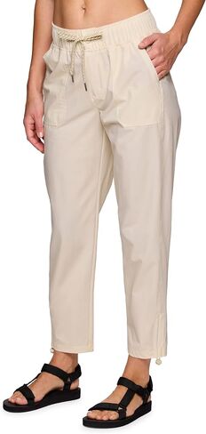 Avalanche Women's Woven Ankle Pant Breathable Quick Drying Outdoors Hiking Pant with Pockets in Saudi Arabia
