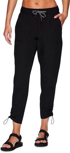 Avalanche Women's Woven Ankle Pant Breathable Quick Drying Outdoors Hiking Pant with Pockets in Saudi Arabia