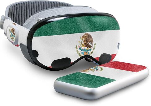 VR Skin Compatible with Apple Vision Pro - DRT - Premium 3M Vinyl Protective Wrap Decal Cover - Easy to Apply | Crafted in The USA by MightySkins in Kuwait