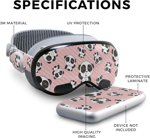 Carbon Fiber VR Skin Compatible with Apple Vision Pro - Primary Honeycomb - Premium 3M Vinyl Protective Wrap Decal Cover - Easy to Apply | Crafted in The USA by MightySkins in Saudi Arabia