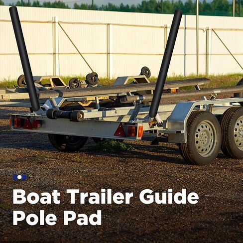 DECOHS 48 Inch Boat Trailer Guide Pole Cover- Neoprene Boat Trailer Guide Protective Cover- Heavy Duty Marine Trailer Guide Poles Cover for Jet Ski Boat Sailboat Trailer (Set of Two) in Saudi Arabia