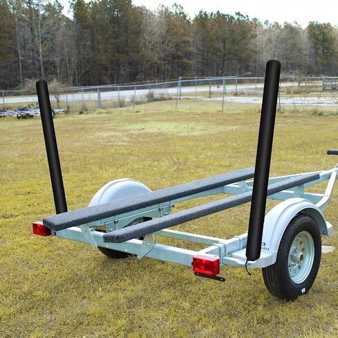 DECOHS 48 Inch Boat Trailer Guide Pole Cover- Neoprene Boat Trailer Guide Protective Cover- Heavy Duty Marine Trailer Guide Poles Cover for Jet Ski Boat Sailboat Trailer (Set of Two) in Saudi Arabia