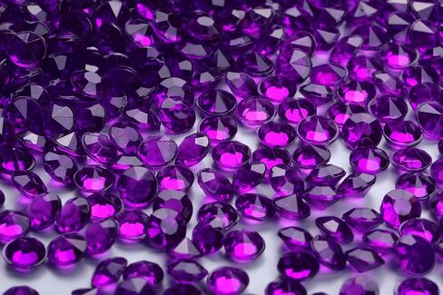 2000 pcs/Pack Wedding Table Scatter Confetti Crystals Acrylic Diamonds 8 mm Rhinestones for Wedding, Bridal Shower, Vase Beads Decorations (8mm, Champagne) in Saudi Arabia