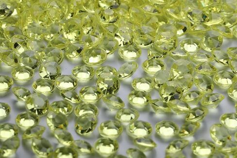 2000 pcs/Pack Wedding Table Scatter Confetti Crystals Acrylic Diamonds 8 mm Rhinestones for Wedding, Bridal Shower, Vase Beads Decorations (8mm, Champagne) in Saudi Arabia