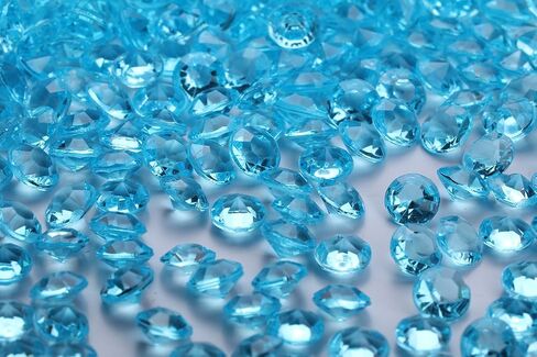 2000 pcs/Pack Wedding Table Scatter Confetti Crystals Acrylic Diamonds 8 mm Rhinestones for Wedding, Bridal Shower, Vase Beads Decorations (8mm, Champagne) in Saudi Arabia