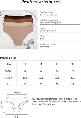 Seamless Thongs for Women No Show Panties Stretch Breathable Sexy Thong Underwear in Saudi Arabia