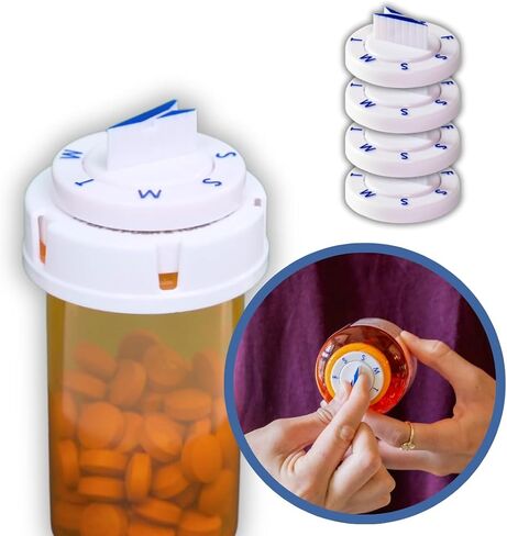Twistwise™ Once Daily Dosage Tracking Dial - Two Pack in Saudi Arabia