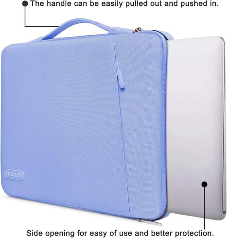 MOSISO Compatible with MacBook Pro 13 inch Case M2 2024, 2023, 2022-2016 A2338 M1 A2251 A2289 A2159 A1989 A1708 A1706, Plastic Hard Case & 360 Protective Sleeve Bag & Keyboard Skin, Deep Teal in Saudi Arabia