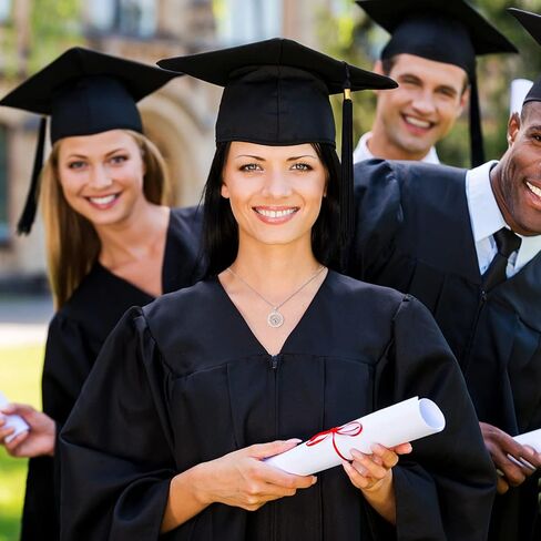 هدايا التخرج لها 2024، قلادة بوصلة للخريجين 925 من الفضة الإسترلينية، هدية مجوهرات ملهمة لابنتها البنات، قلادة الصداقة S925 لأصدقاء الكلية في المدرسة الثانوية in Kuwait