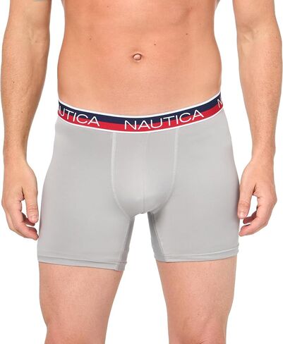 Nautica Men's 4-Pack Limited Edition Micro Boxer Briefs in Saudi Arabia