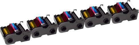 5 × شريط ألوان فارجو 45000 - YMCKO - 250 مطبوعة in Kuwait