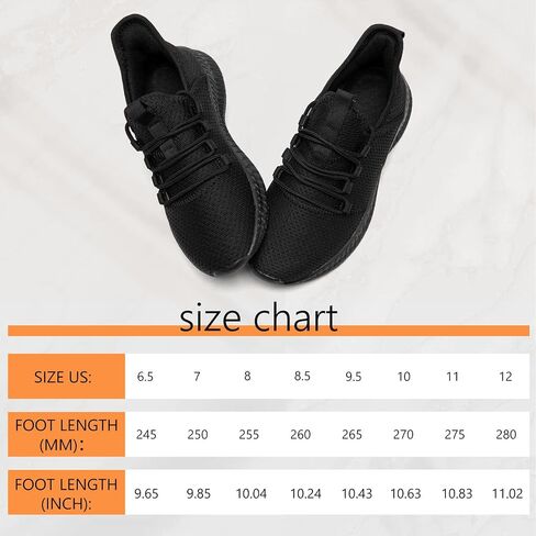 Mens Gym Running Shoes Slip-On Tennis Shoes Non Slip Breathable Workout Sneakers for Walking Jogging in Saudi Arabia
