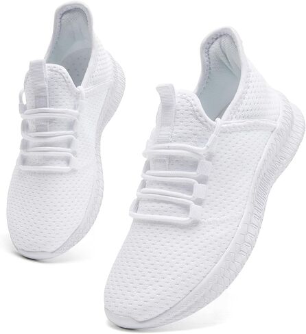 Mens Gym Running Shoes Slip-On Tennis Shoes Non Slip Breathable Workout Sneakers for Walking Jogging in Saudi Arabia