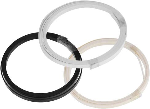 3 Pcs Purfling ABS Plastic Guitar Binding Strip 1610x5x1.5mm, High Quality, Suitable for Guitar Maker or Luthier, Adds Charm to Acoustic and Classic Guitars Cream Plastic Guitar Binding in Kuwait