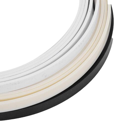 3 Pcs Purfling ABS Plastic Guitar Binding Strip 1610x5x1.5mm, High Quality, Suitable for Guitar Maker or Luthier, Adds Charm to Acoustic and Classic Guitars Cream Plastic Guitar Binding in Kuwait