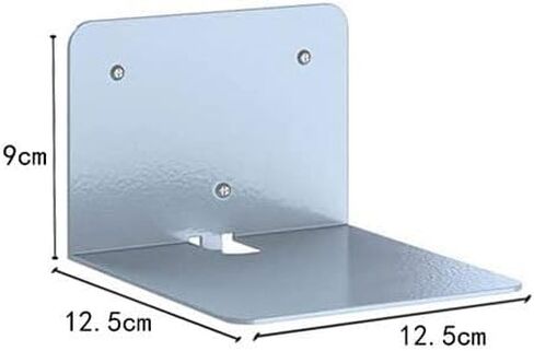 أرفف كتب عائمة للجدار، رف كتب مخفي مصنوع من الفولاذ مع أدوات تثبيت (4 قطع) in Kuwait