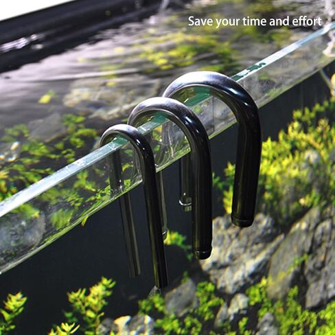 Zerodis Aquarium Pumps Pipe, Stainless Steel U Shape Fish Connector Easy to Install Aquarium Connecting Tube for Aquarium Air Pump Accessories (2 Minutes) in Saudi Arabia