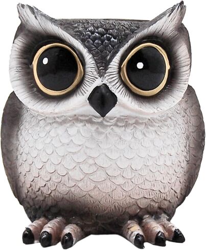 Owl Pencil and Pen Holder, Unique Desk Accessory, Fun Office Supply, 4.5 Inches in Kuwait