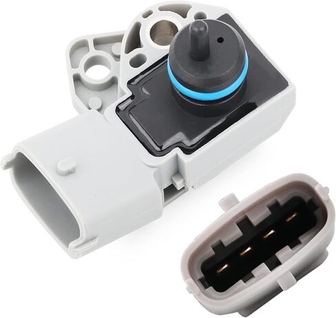 30650015 0261230110 JCCGLOBAL Fuel Injection Pressure Sensor compitable with Volvo S60 2001-2005 2.3L,2003-2009 2.5L,S80 2.5L 2.8L 2.9L 3.0L 3.2L 4.4L,V70 2000-2010,XC70 2003-2010,XC90 2003-2011 in Saudi Arabia