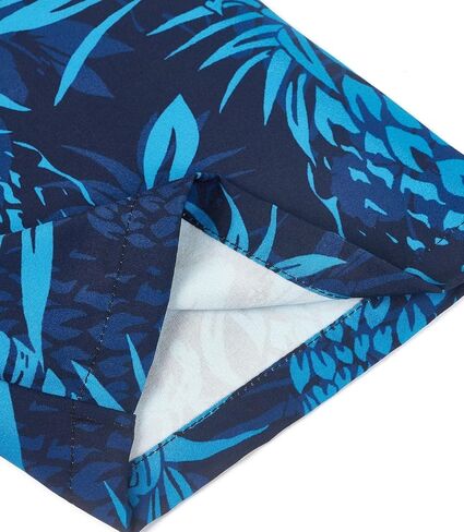 ELETOP Men's Hawaiian Shirt Quick Dry Tropical Beach Shirts Short Sleeve Aloha Holiday Casual Cuban Shirts in Saudi Arabia