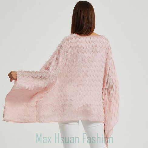 Women’s Solid Sequin Fringe Tassel Tunic Blouse Caftan Plus Size Loose Long Pullover Sweater Tunics in Saudi Arabia