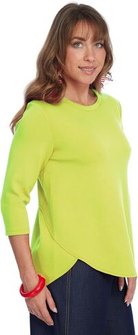 Zofi Soft Premium 3/4 Sleeve Knit Top in Saudi Arabia