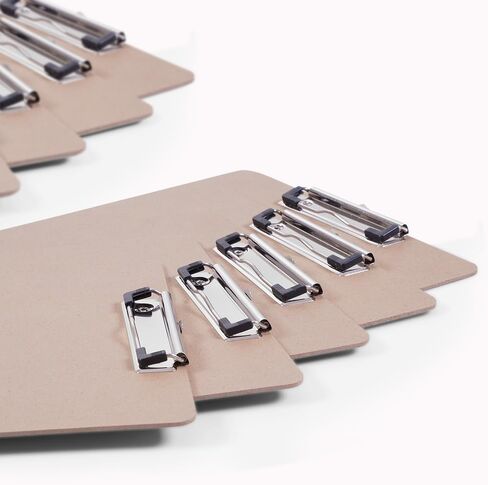 ألواح الحافظة السائبة، Woswel Hardboard Office Wood Clipboards 2 Pack، 9 × 12.5 بوصة لوحات مشبك منخفضة المستوى، لوحات حافظة شديدة التحمل للمدرسة المنزلية واللوازم المكتبية in Kuwait
