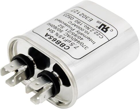 7.5 فائق التوهج/MFD 370/440 فولت تيار متردد ±5% 50/60 هرتز تيار متردد مكثف بدء تشغيل المحرك الكهربائي يناسب مكيفات الهواء المركزية، والمضخات الحرارية، ومحركات مروحة المكثف in Kuwait