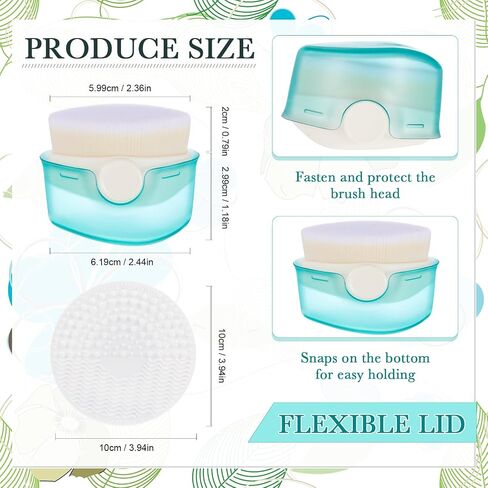 4 Pcs Sunscreen Applicator with 1 Makeup Brush Cleaning Mat Sunblock Sunscreen Applicator with Protective Caps Body Makeup Brush Cosmetics Gifts for Women Face Liquid Facial Cream Sun Lotion in Saudi Arabia