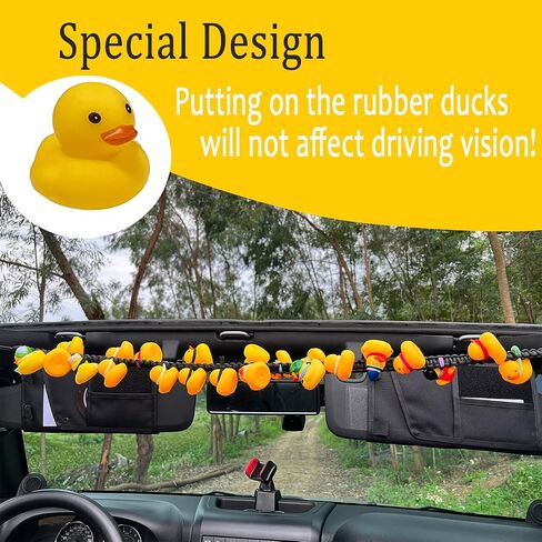 Duck Holder for Jeep,Paracord Duck Holder for Jeep Wrangler,Duck Mount Holder Compatible with Jeep Wrangler TJ JK&JL,Car Paracord Duck Holder,Red (1PCS) in Saudi Arabia