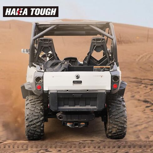 HAKA TOUGH XXL Fender Flares for Can Am Commander 1000 2011-2020، استبدال 715002451، 715001013، مشاعل حاجز التغطية الكاملة لملحقات وصلات اللوحات الطينية Commander Max 800، 8 قطع in Saudi Arabia