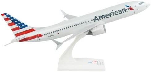 Daron Skymarks American Airlines 737 Max8 1/130 SKR962 Brown/a in Saudi Arabia