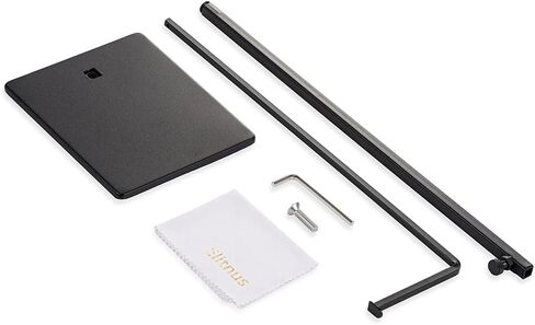 Black Purse Display Stands - Set of 2 Adjustable Height Purse Display Stand - Metal Black Handbag Display Stand Set - Single Hanging Hook Bag Stand in Saudi Arabia