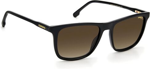 Carrera Men's 261/S Rectangular Sunglasses, Black, 53mm, 18mm in Saudi Arabia