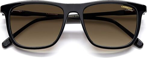 Carrera Men's 261/S Rectangular Sunglasses, Black, 53mm, 18mm in Saudi Arabia